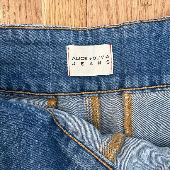 Alice + Olivia Denim Shorts - Picture 4 of 7